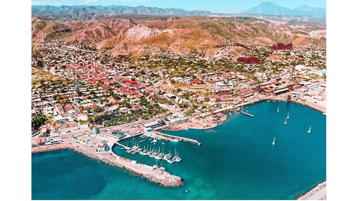 Baja California coastline