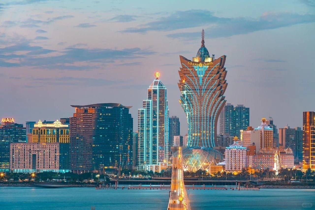 Macau skyline, China